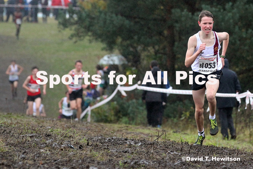 Boys under-15s, National Cross Country Relay Champs., Berry Hill Park, Mansfield.  Photo: David T. Hewitson/Sports for All Pics